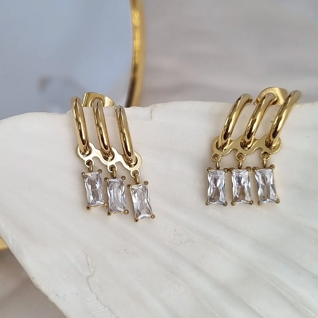 Boucle d'oreille CHRISTAL