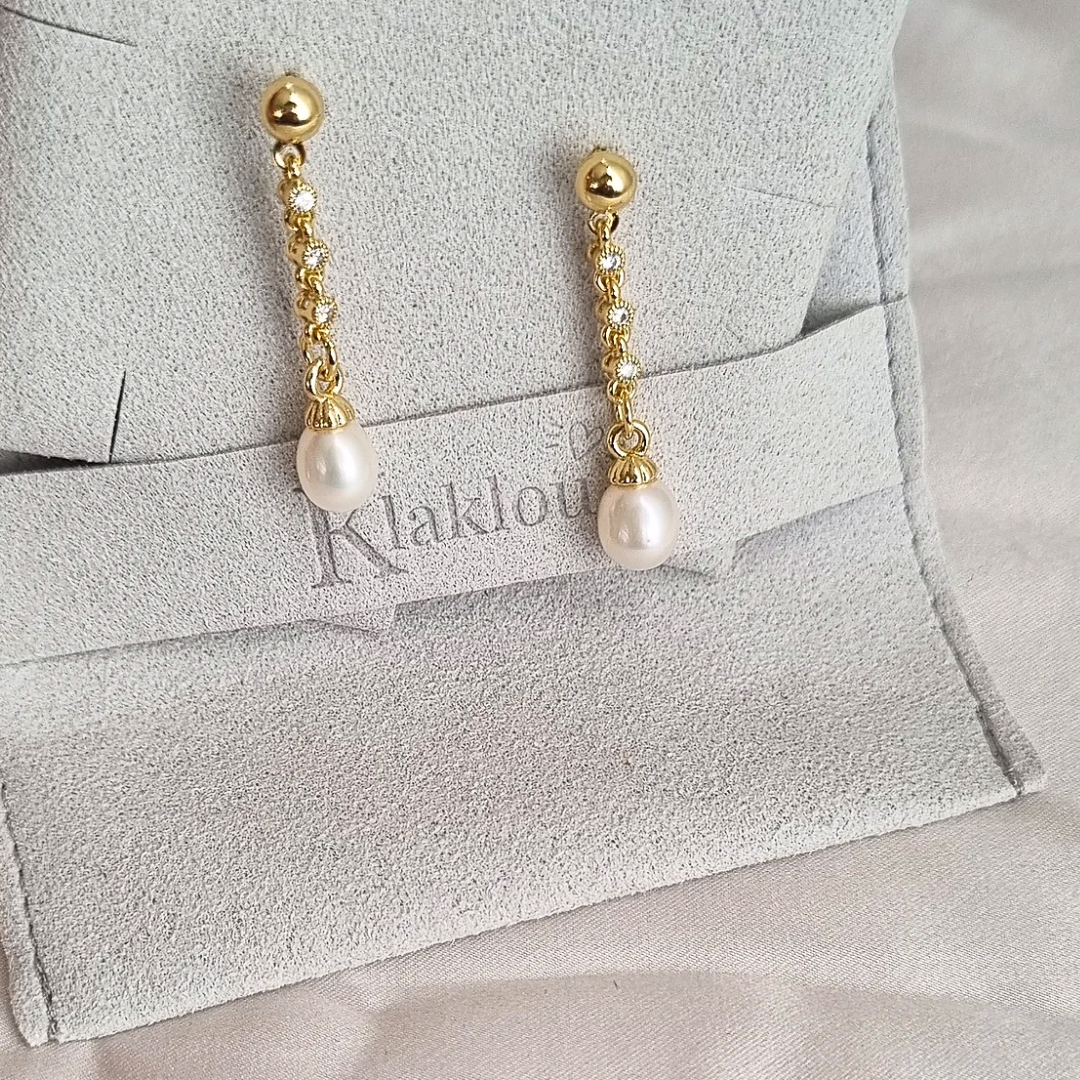 Boucles d’oreilles Blanche