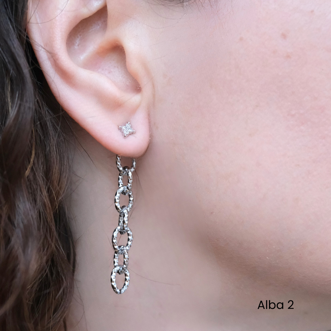 Bijou de fermoir acier argenté