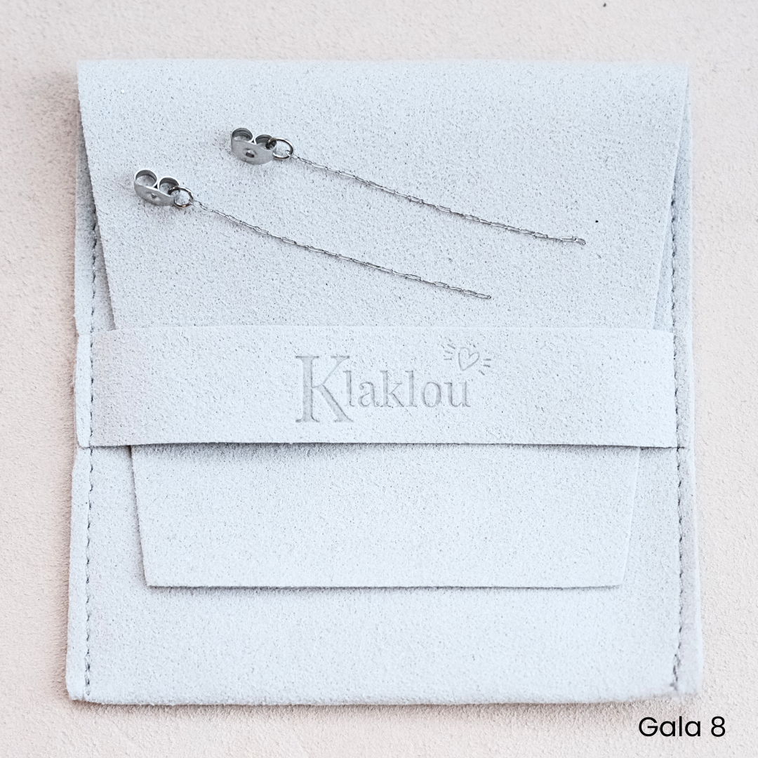 Bijou de fermoir acier argenté