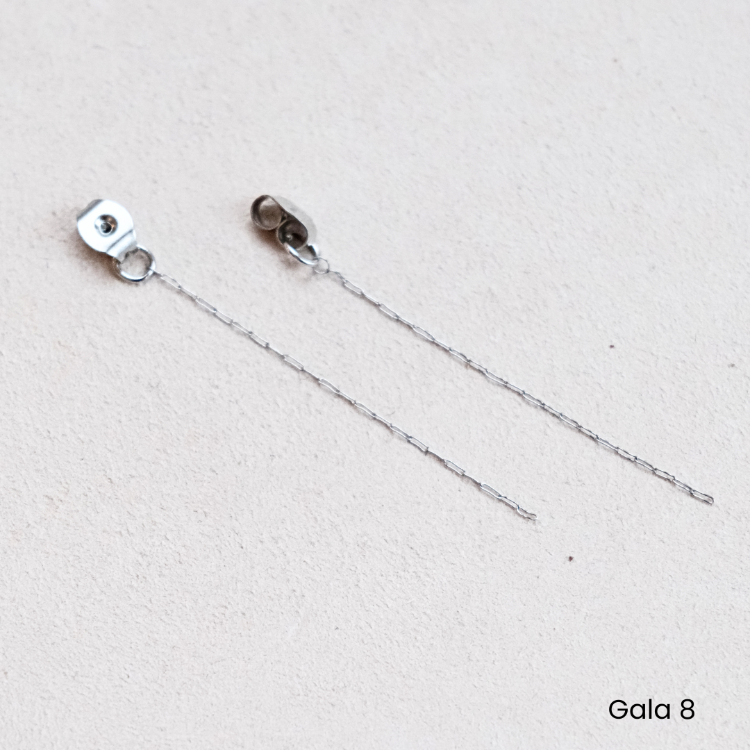 Bijou de fermoir acier argenté