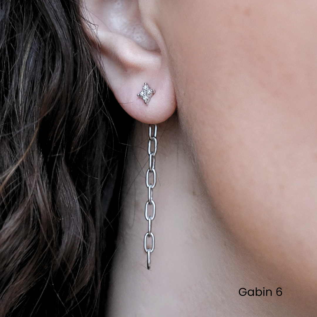 Bijou de fermoir acier argenté