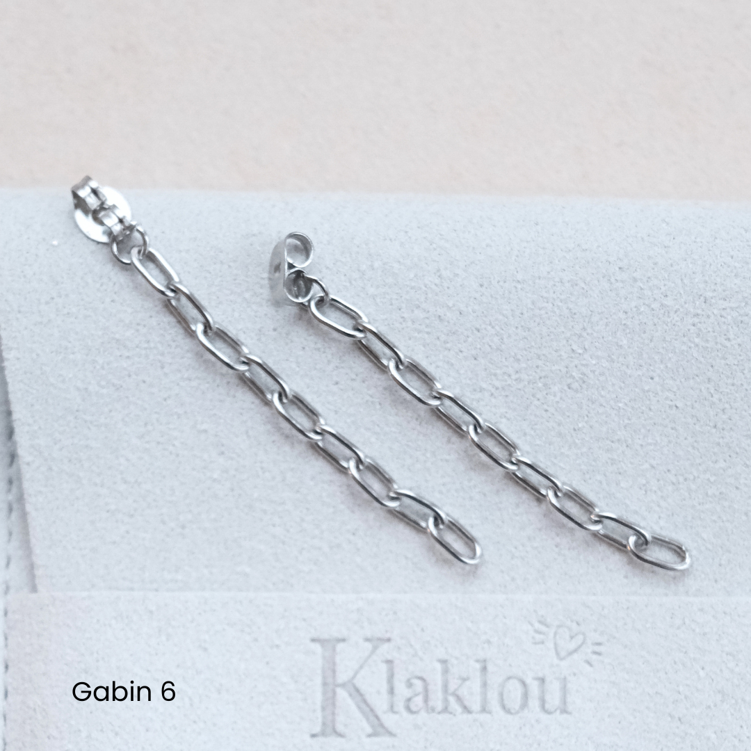 Bijou de fermoir acier argenté