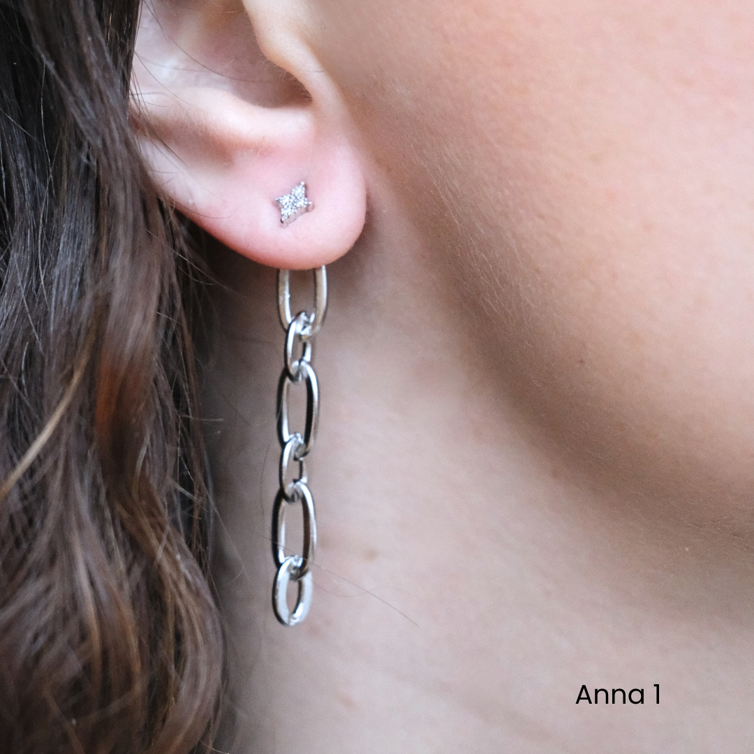 Bijou de fermoir acier argenté